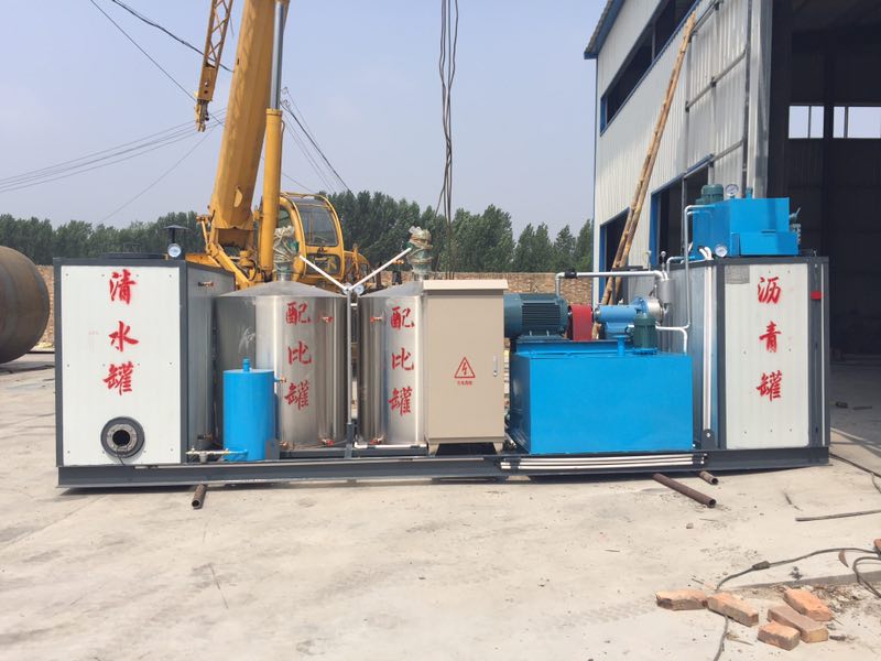 乳化瀝青設備現場(chǎng)加工